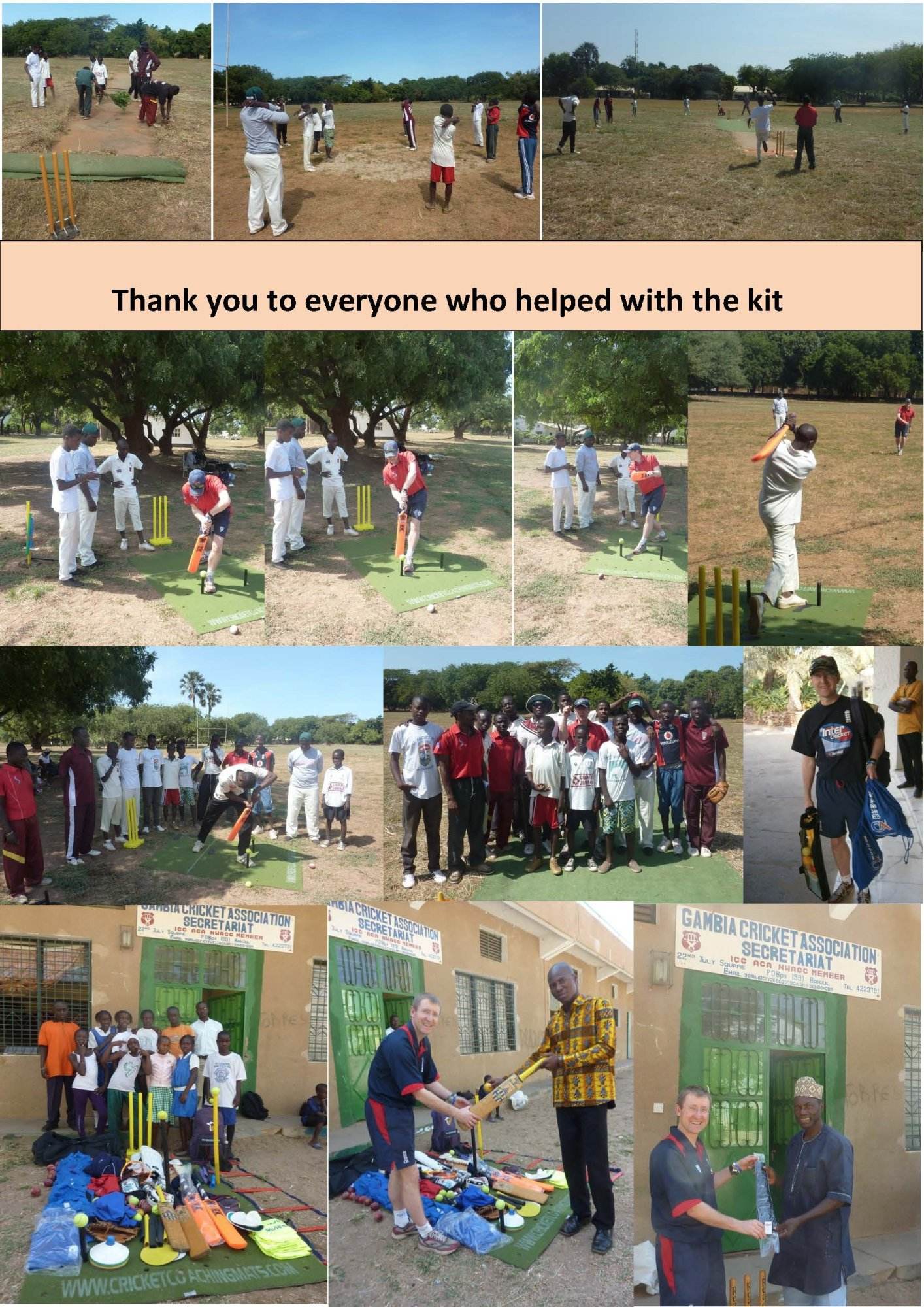 practice with Cricket coaching and batting mat